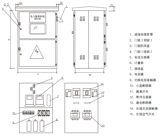 立式箱体外形尺寸