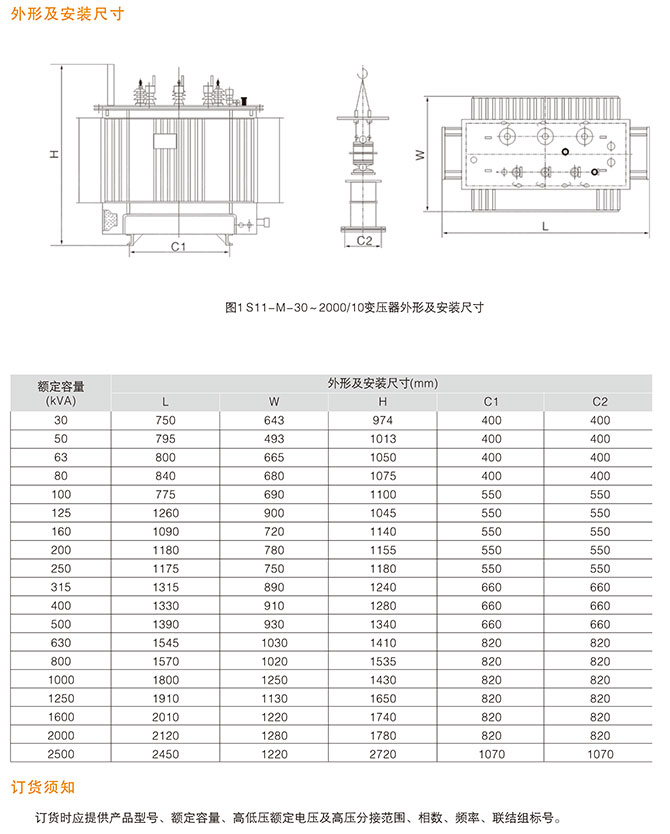 S11-M系列全密封变压器